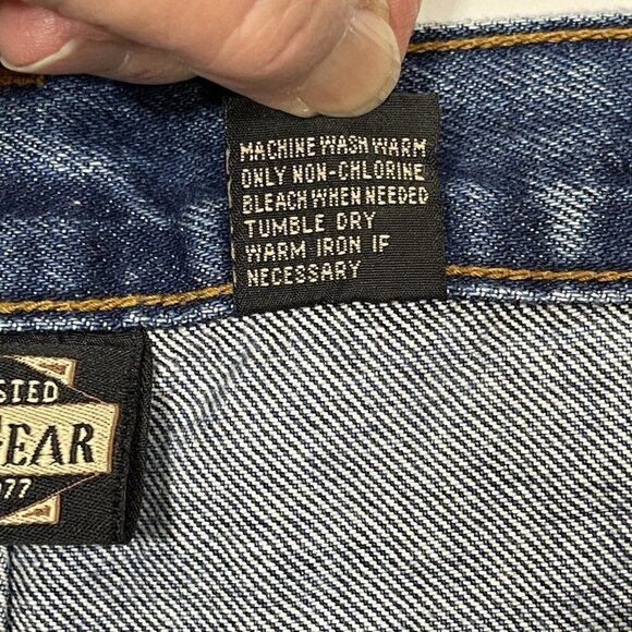 FIELD TESTED GUIDE GEAR Reinforced Field Pants Men's 32x30 Denim Khaki Canvas‎ - Picture 8 of 13